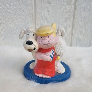 Vintage Dennis The Menace Ruff Piggy Bank